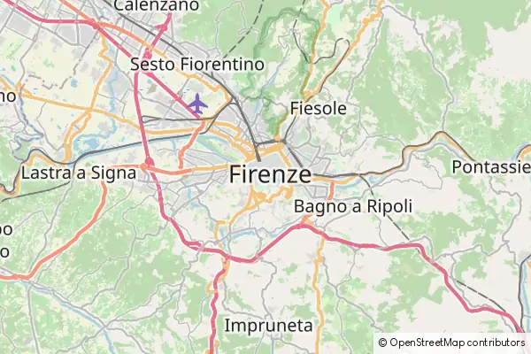 Mapa Florencja