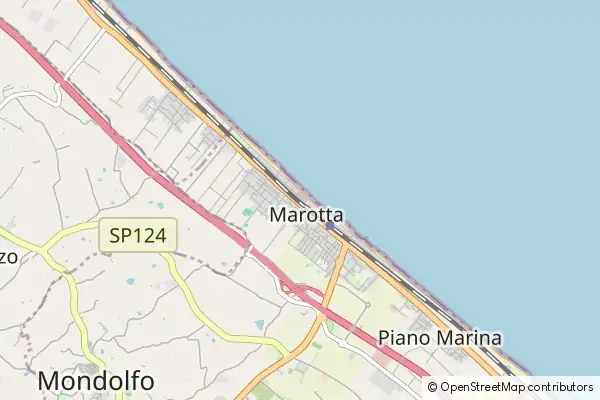 Mapa Marotta