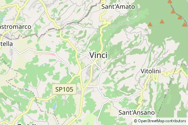 Mapa Vinci