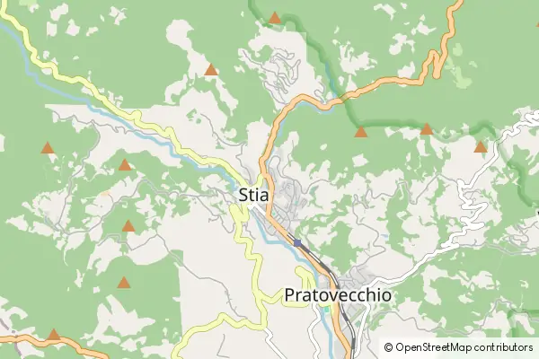 Mapa Stia