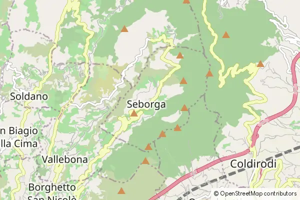 Mapa Seborga