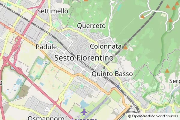 Mapa Sesto Fiorentino