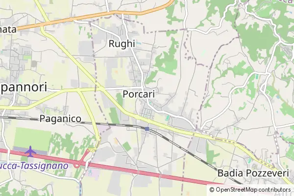 Mapa Porcari