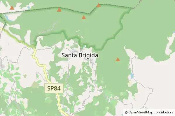 Mapa Santa Brigida