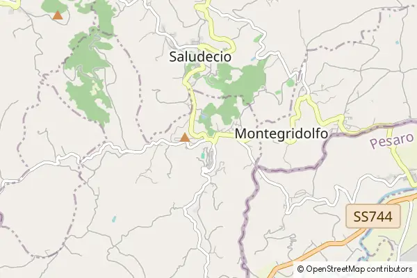 Mapa Mondaino