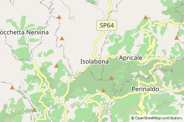 Mapa Isolabona