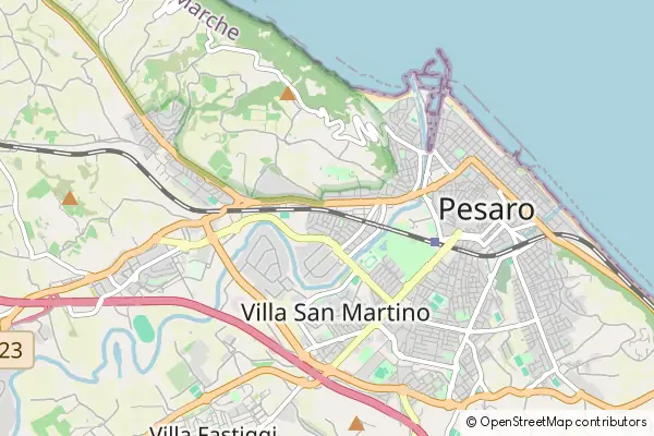 Mapa Apecchio