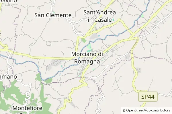 Mapa Morciano di Romagna