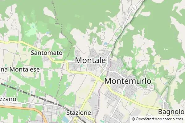 Mapa Montale