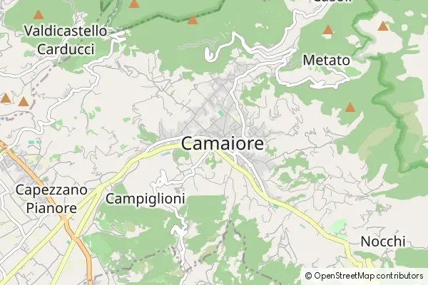 Mapa Camaiore