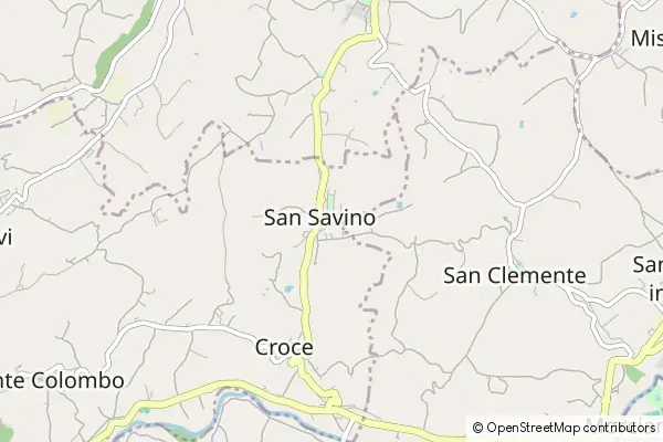 Mapa San Savino