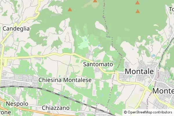 Mapa Santomato