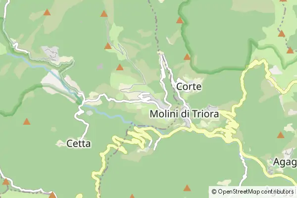 Mapa Triora