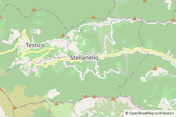 Mapa Stellanello