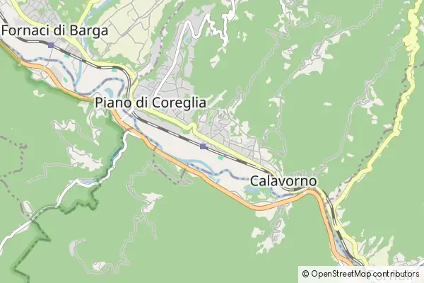 Mapa Ghivizzano