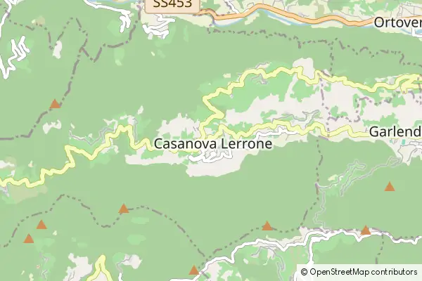 Mapa Casanova Lerrone