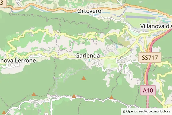 Mapa Garlenda