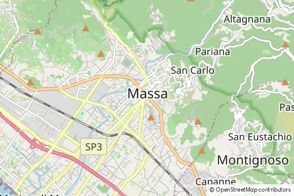 Mapa Massa