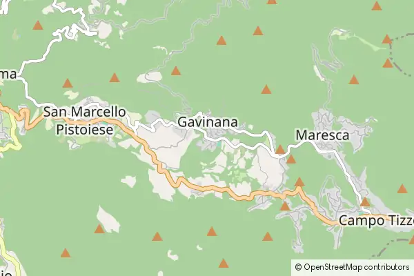 Mapa Gavinana