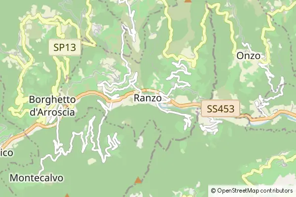 Mapa Ranzo