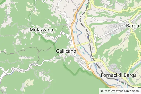 Mapa Gallicano