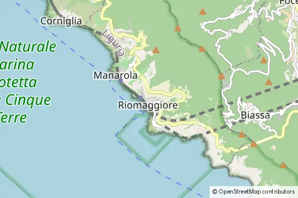 Mapa Riomaggiore