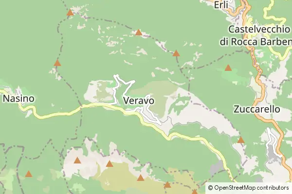 Mapa Castelbianco