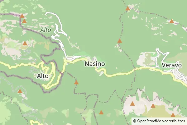 Mapa Nasino