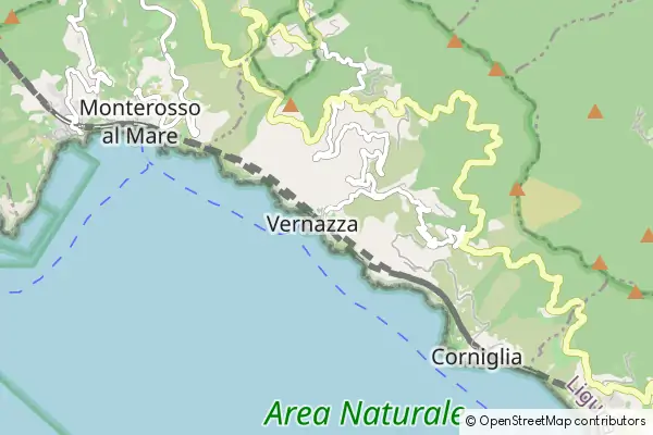 Mapa Vernazza