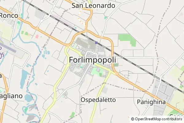 Mapa Forlimpopoli