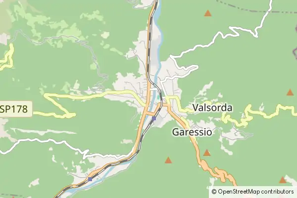 Mapa Garessio