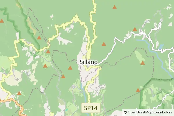 Mapa Sillano