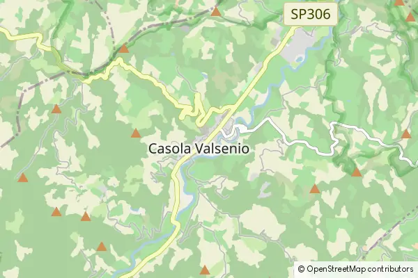 Mapa Casola Valsenio