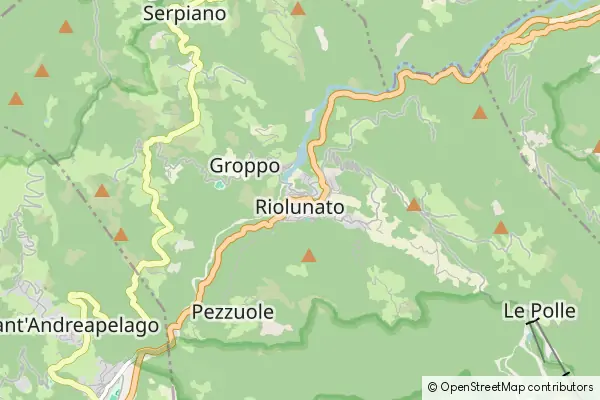 Mapa Riolunato