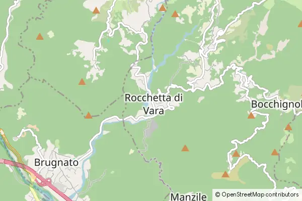 Mapa Rocchetta di Vara