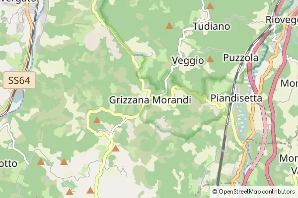 Mapa Grizzana Morandi