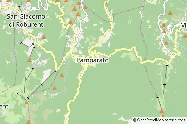 Mapa Pamparato