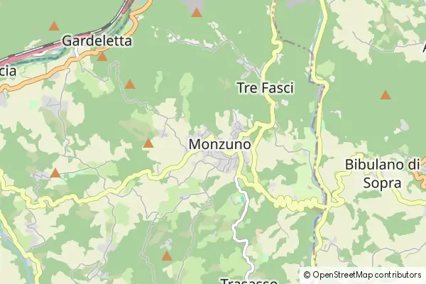 Mapa Monzuno