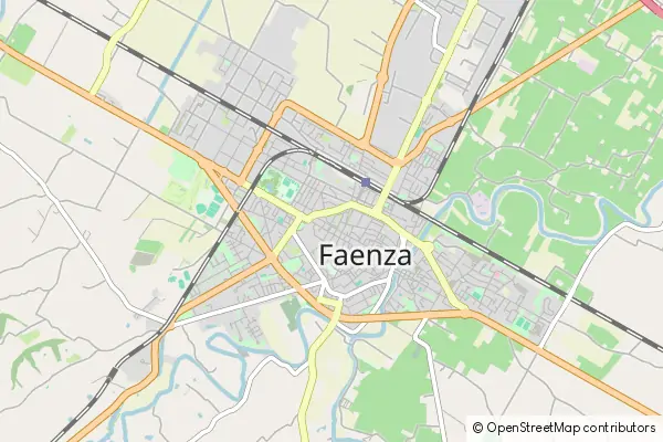 Mapa Faenza