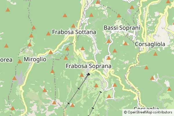 Mapa Frabosa Soprana