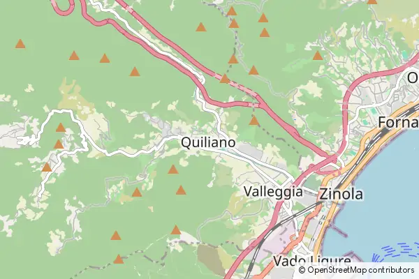 Mapa Quiliano