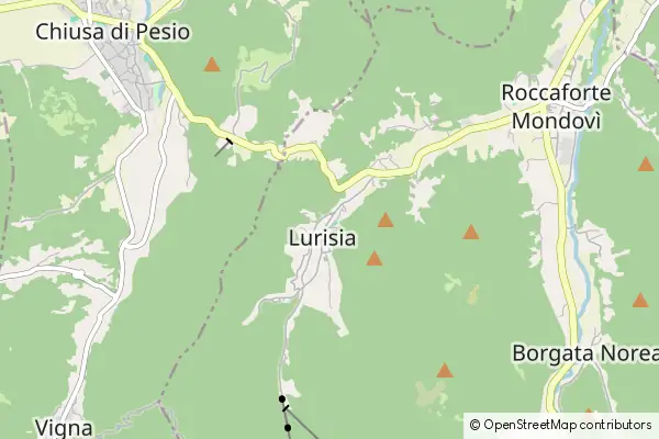 Mapa Lurisia