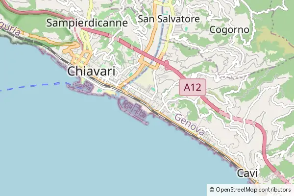 Mapa Lavagna