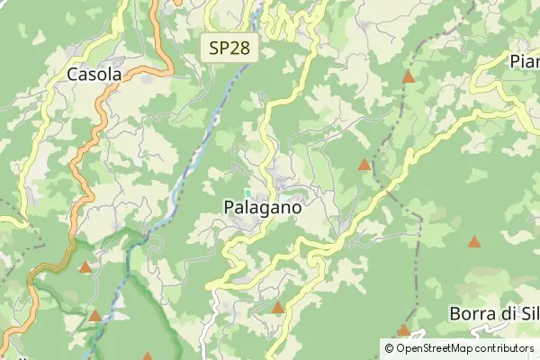 Mapa Palagano