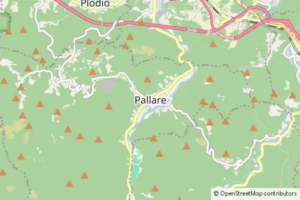 Mapa Pallare