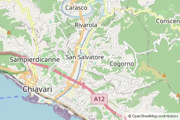 Mapa San Salvatore