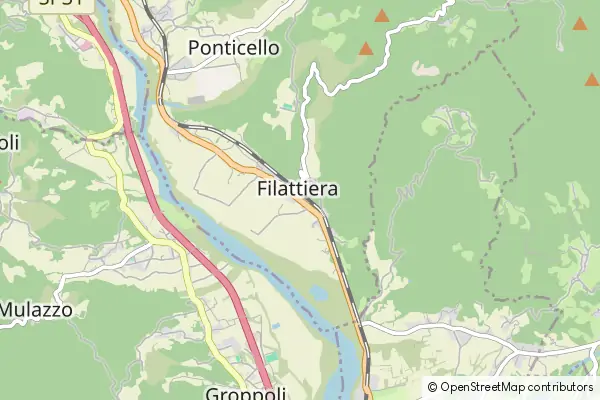 Mapa Filattiera