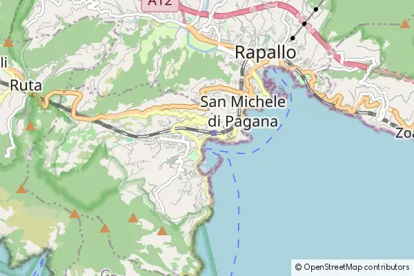 Mapa Santa Margherita Ligure