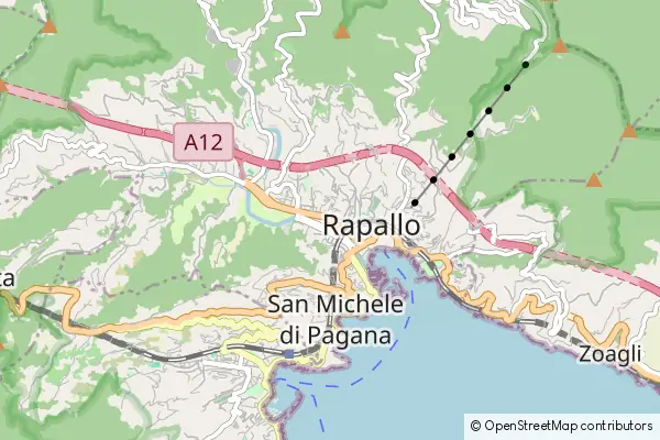 Mapa Rapallo