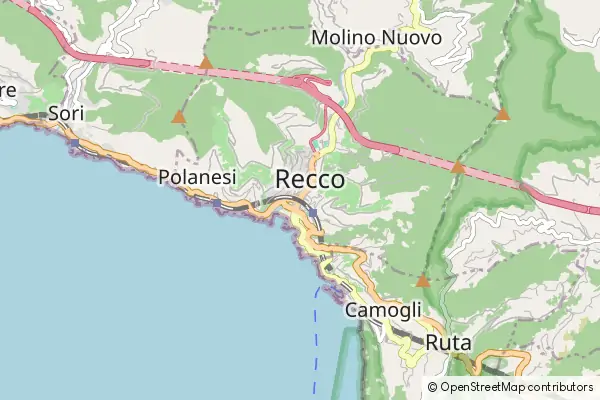 Mapa Recco